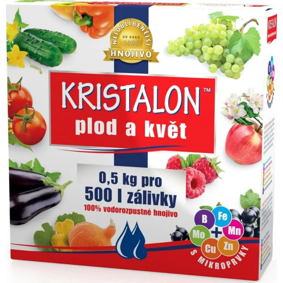 Hnojiva (Kristalon, Cererit, Hnůj)