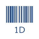 Schopnost skenovat 1D čárové kódy