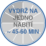 Výdrž provozu při plné kapacitě baterií: až 45min | Jamara BMW i8 | Mironet.cz
