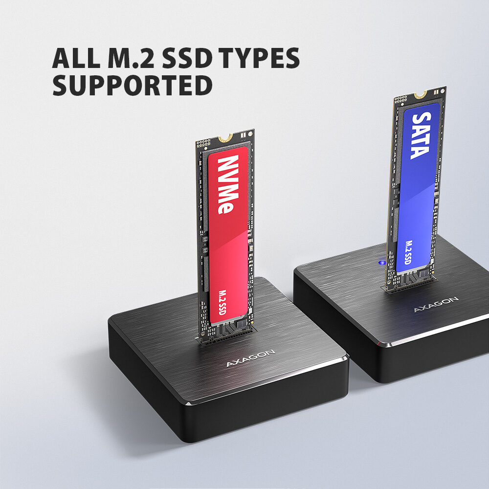 AXAGON ADSA-M2C11 rychlá výměna SSD