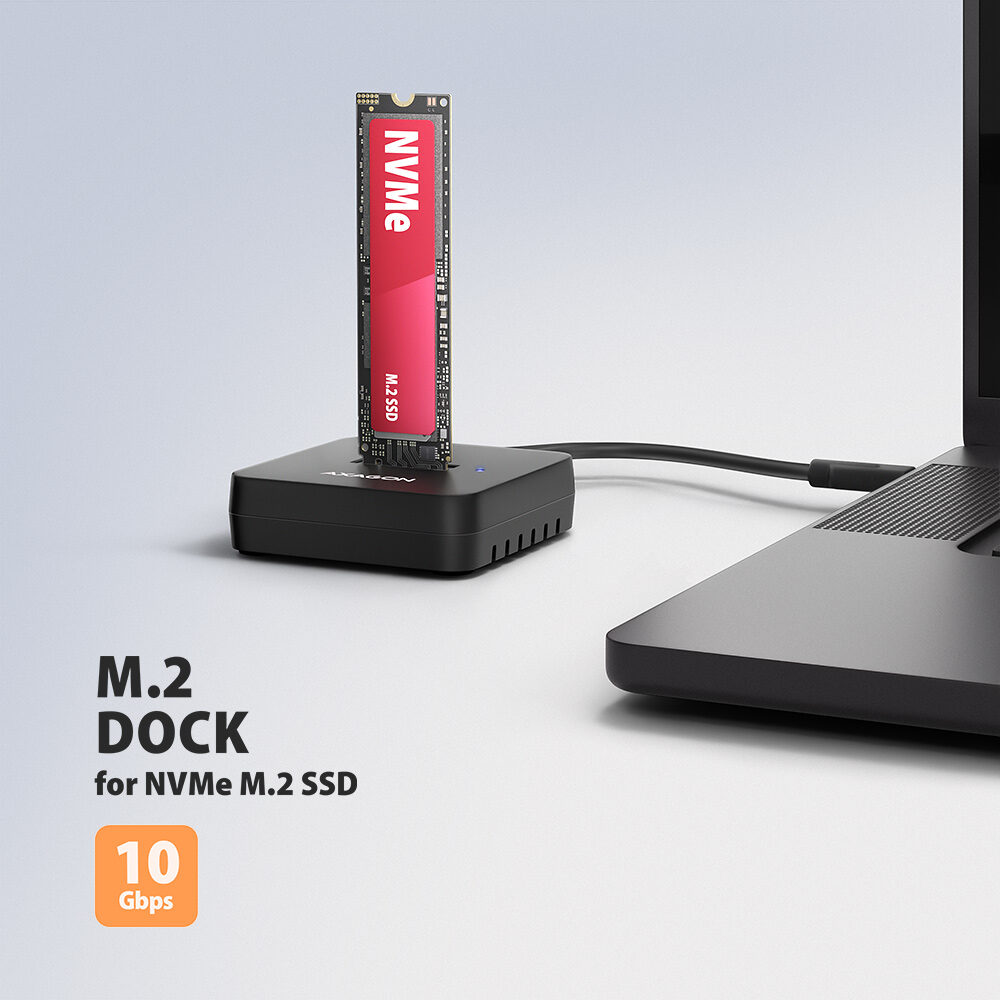 AXAGON ADSA-M2C11L USB-C 10Gbps dokovací stanice