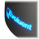 VM4L - Podsvícené logo Evoluent